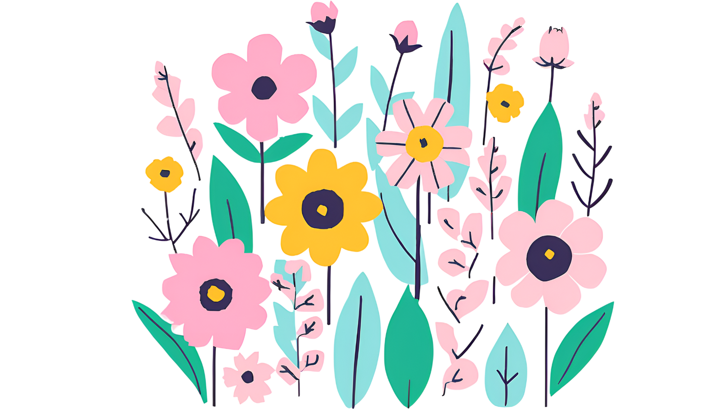 20oz Skinny Tumbler Glow in the Dark Flower Power